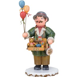 Personnage porte encens vendeur de ballons