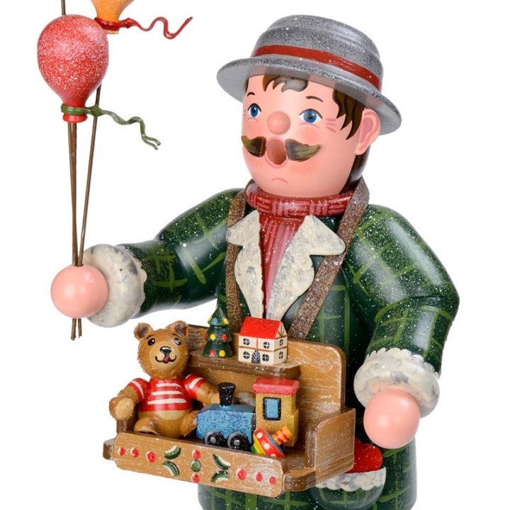 Personnage porte encens vendeur de ballons