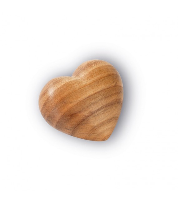 Petit coeur en bois, 4 cm