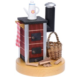 Poêle à bois brûle-encens