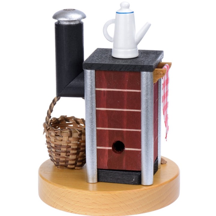 Poêle à bois brûle-encens