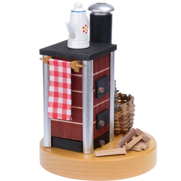 Poêle à bois brûle-encens