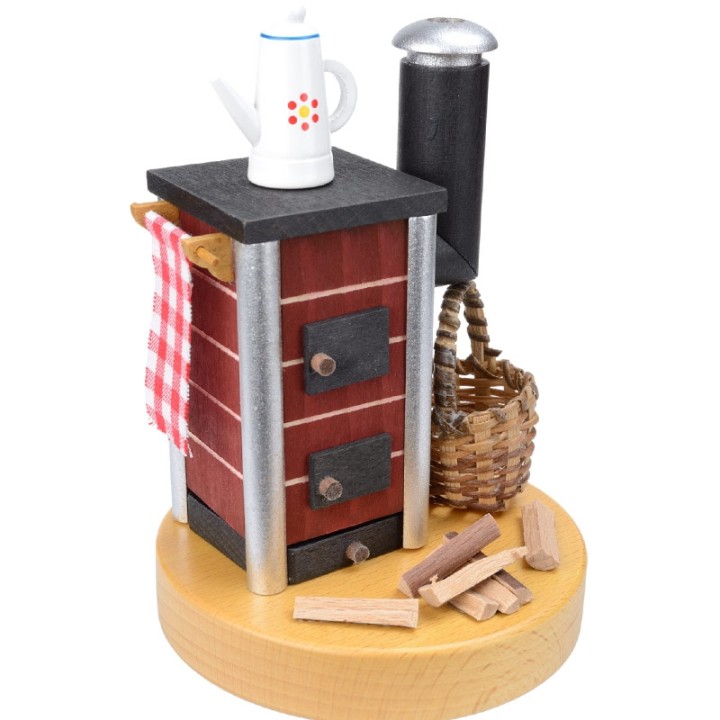 Poêle à bois brûle-encens