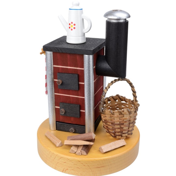 Poêle à bois brûle-encens