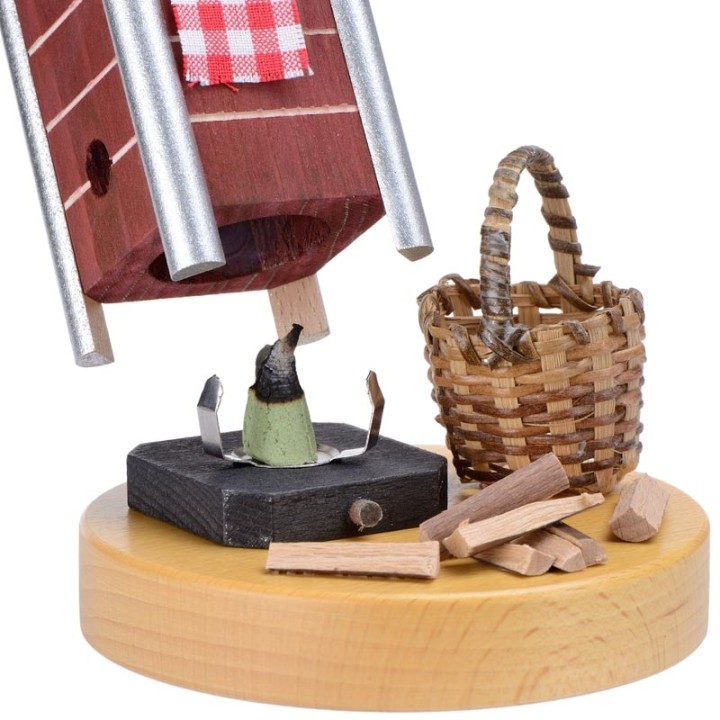 Poêle à bois brûle-encens