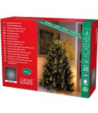Voile guirlande pour sapin de Noël, 150 diodes LED 