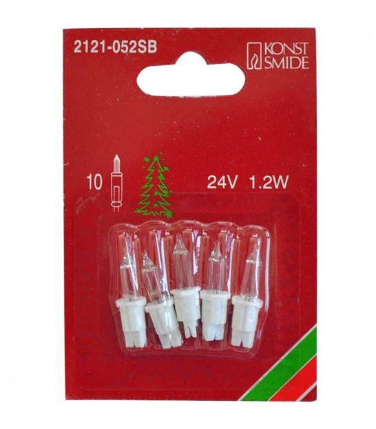 Guirlandes lumineuses ampoules 12V - 1,14W