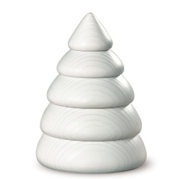 Sapin design blanc, 9,5 cm