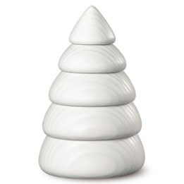 Grand sapin design blanc, 14 cm