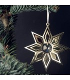 Deco sapin de Noël design, étoile avec cristal