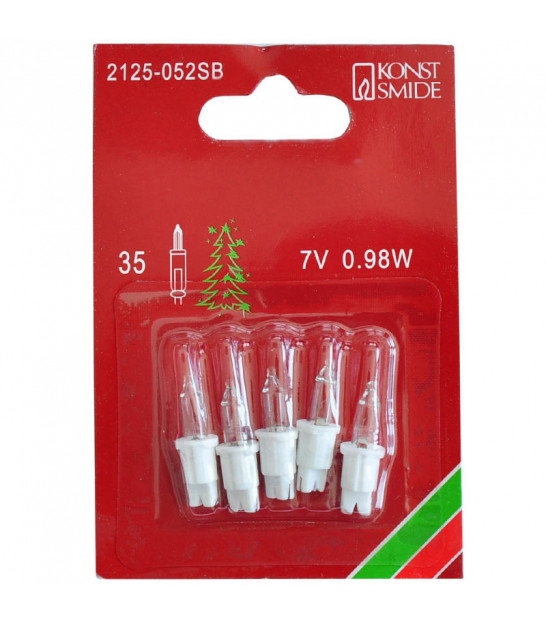 Guirlandes lumineuses ampoules 12V - 1,14W