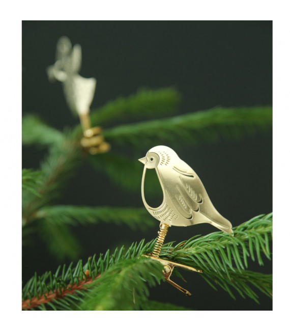 Oiseau à clipser sur le sapin de Noel 