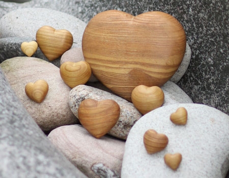 Coeur en bois