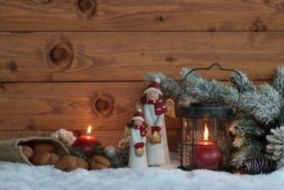 Ange pour sapin de Noël : douceur et sérénité